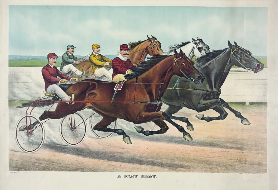 A Fast Heat Wall Art by John Cameron - High-Resolution Digital Print