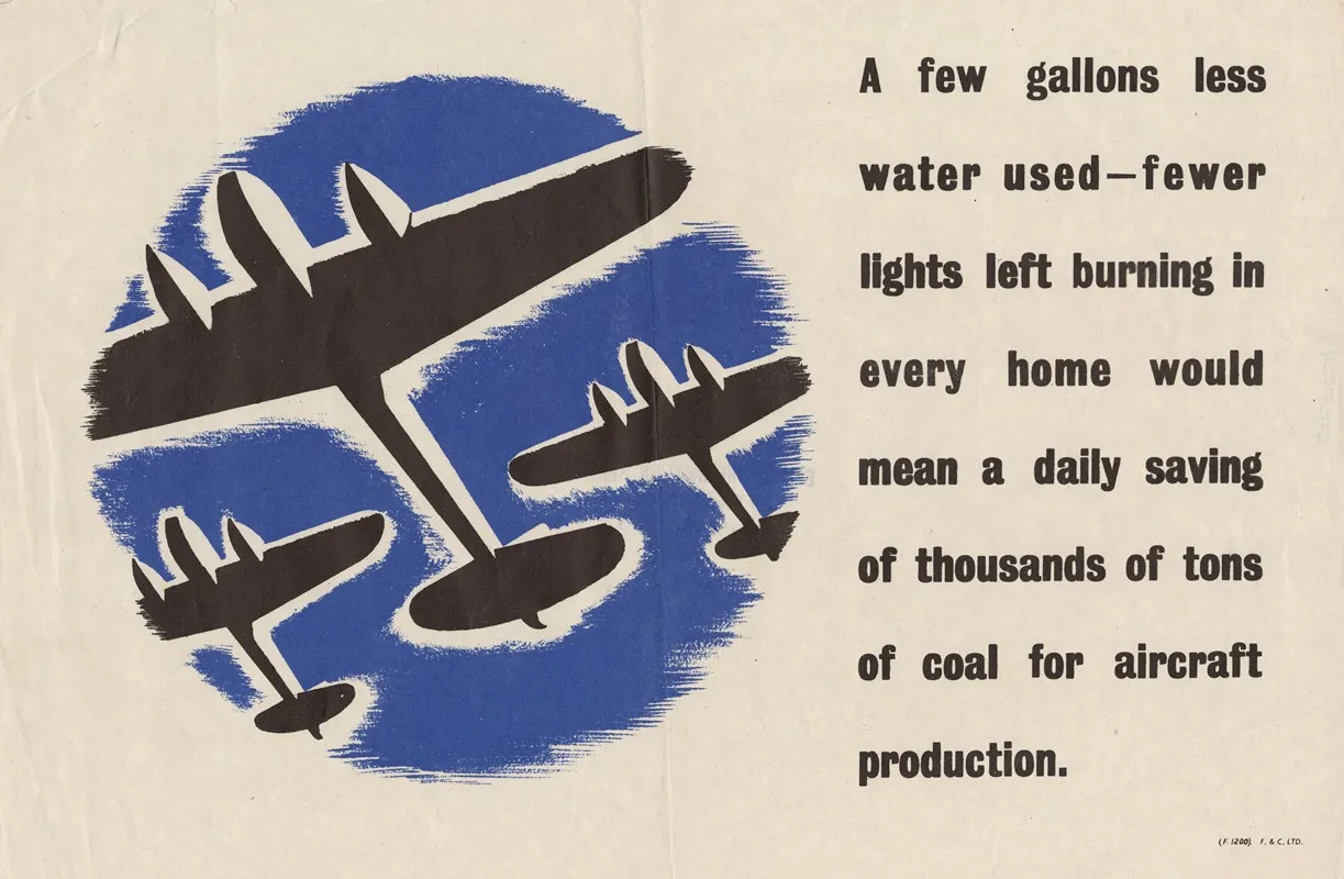 A Few Gallons Less Water Used Wall Art by Anonymous - High-Resolution Digital Print