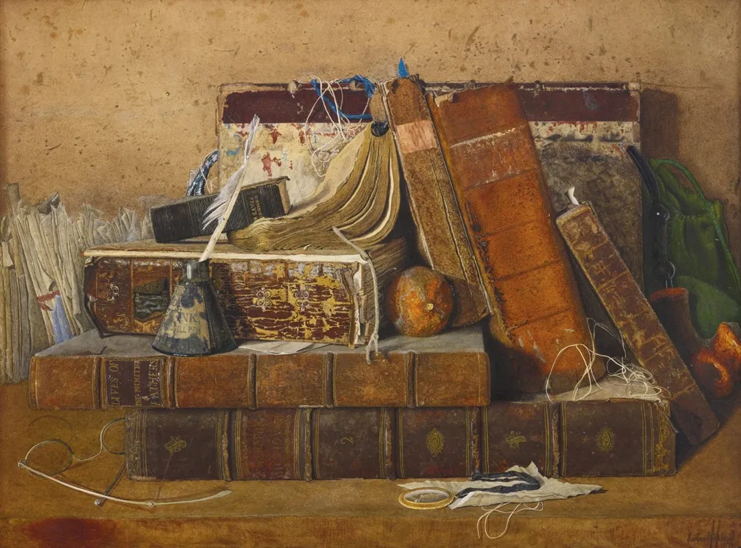 A Few Old Mans Friends Wall Art by Herbert Dalziel - High-Resolution Digital Print