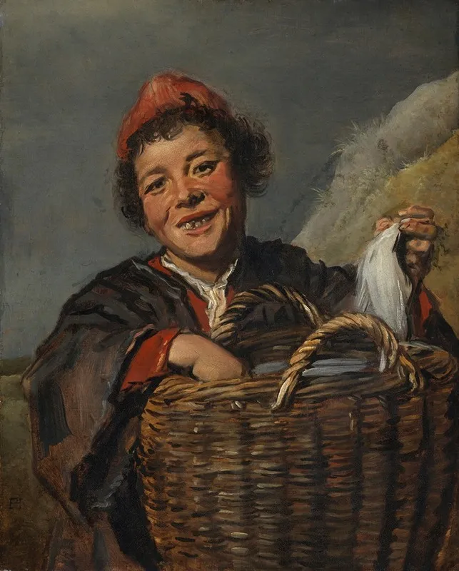 A Fisherboy Wall Art by Frans Hals - High-Resolution Digital Print