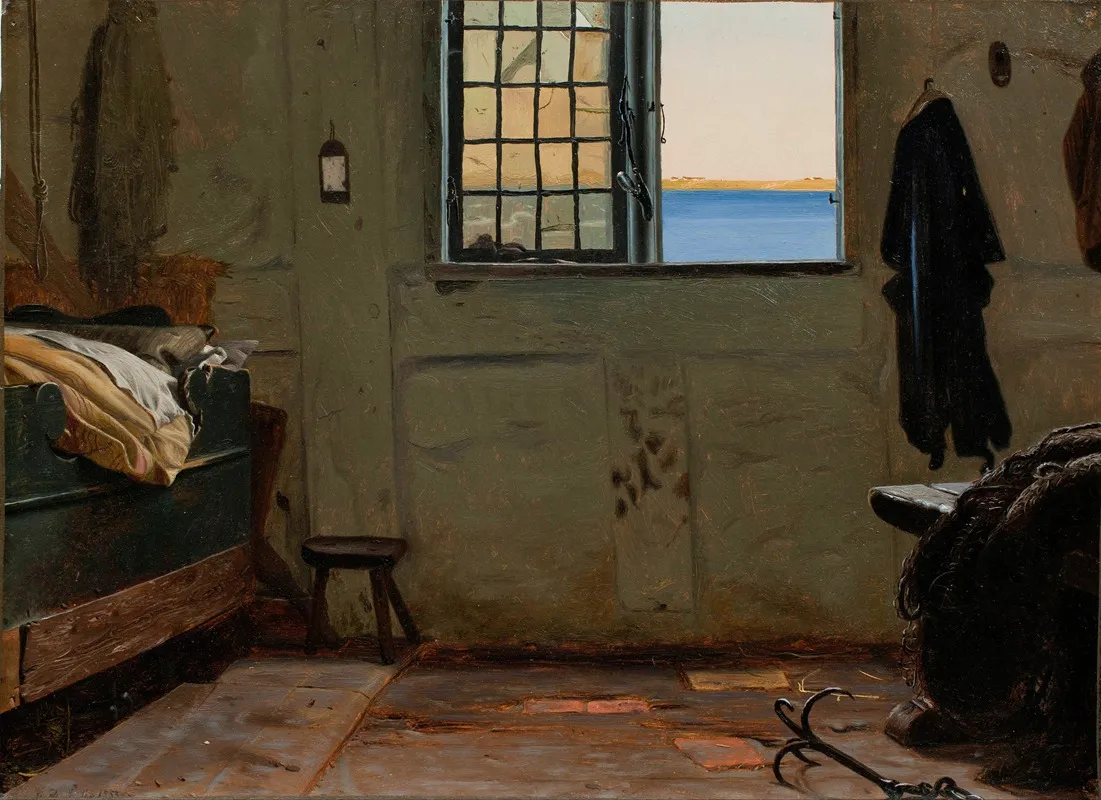 A Fishermans Bedroom Wall Art by Christen Dalsgaard - High-Resolution Digital Print