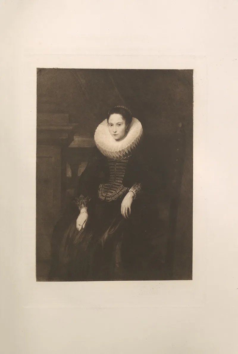 A Flemish Lady 2 Wall Art by Lionel Cust - High-Resolution Digital Print