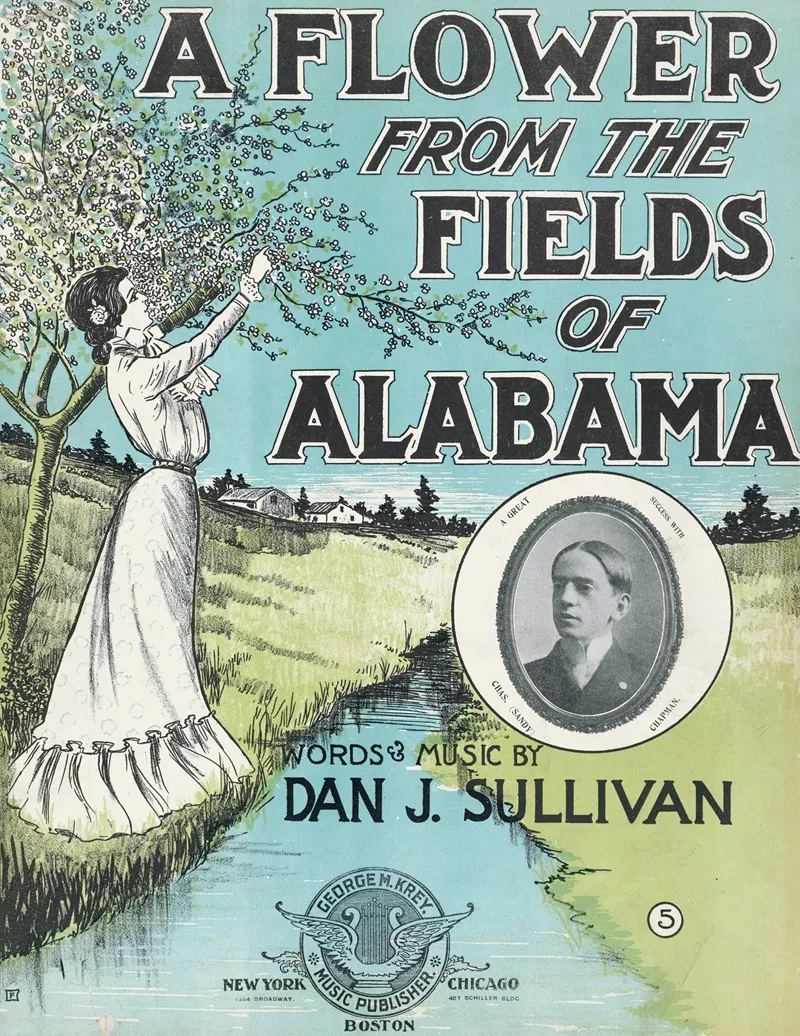 A Flower From The Fields Of Alabama Wall Art by Anonymous - High-Resolution Digital Print