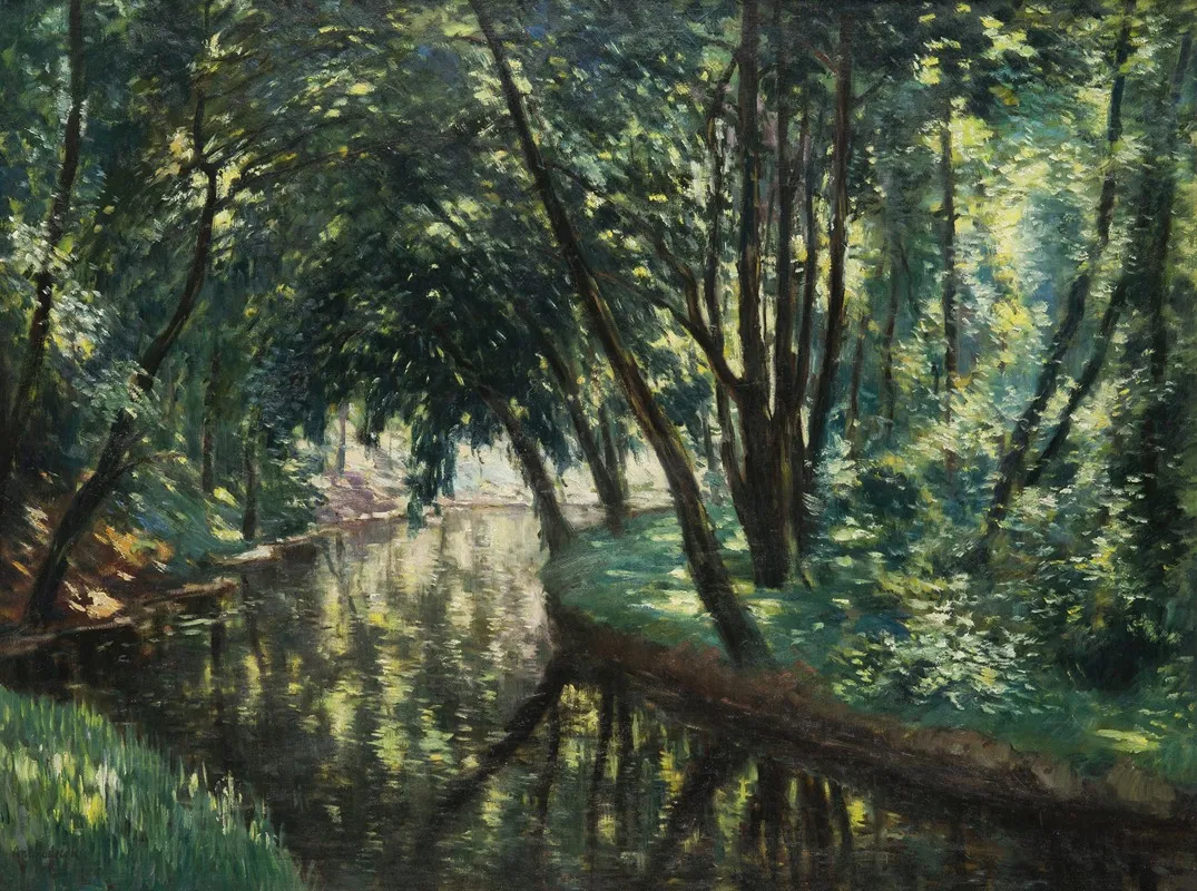 A Forest Still Life Wall Art by Antonín Hudeček - High-Resolution Digital Print