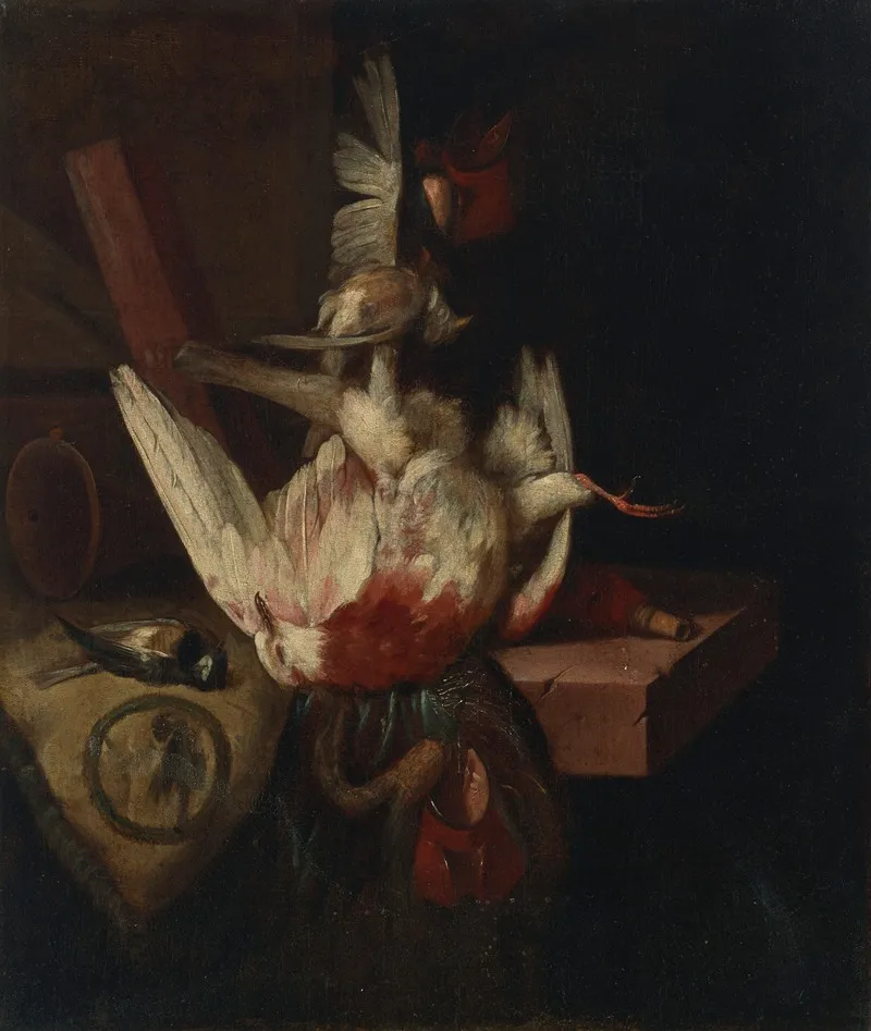 A Game Still Life Wall Art by William Gouw Ferguson - High-Resolution Digital Print