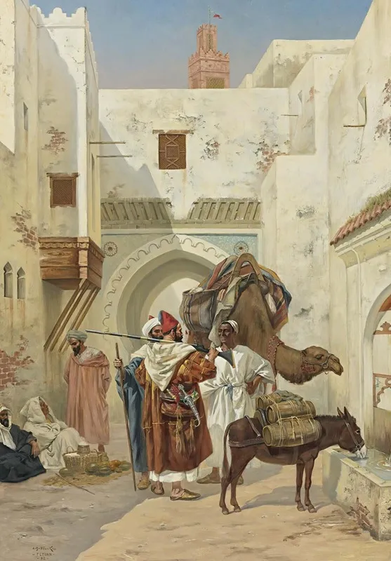 A Gathering Outside The City Walls