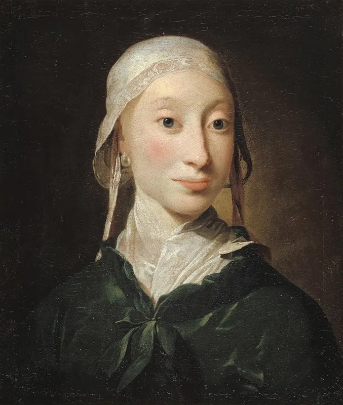 A Girl From Holstein Wall Art by Jens Juel - High-Resolution Digital Print