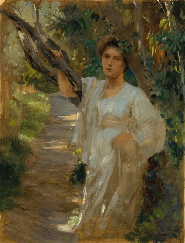 A Girl In The Forest