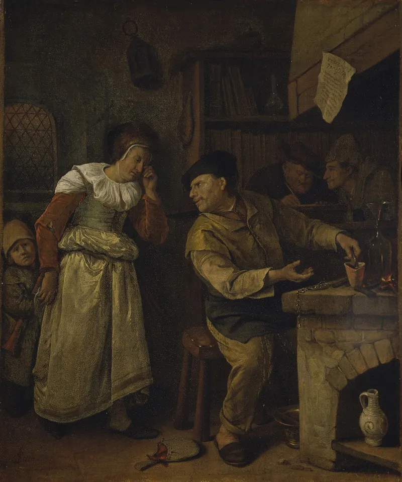 A Goldsmith Melting Down A Womans Jewellery In The Presence Of A Notary The Alchemist 2