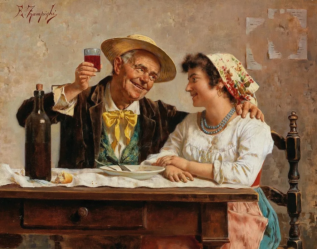 A Good Drop Wall Art by Eugenio Zampighi - High-Resolution Digital Print