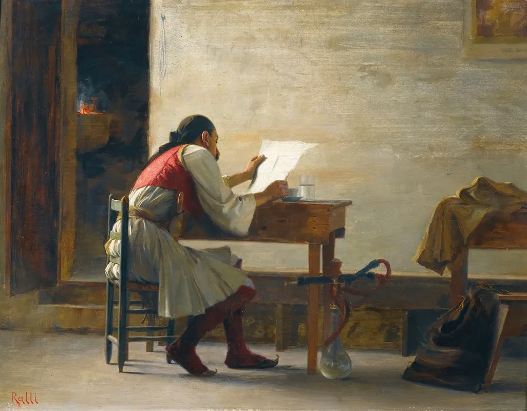 A Good Read 3 Wall Art by Theodoros Ralli - High-Resolution Digital Print
