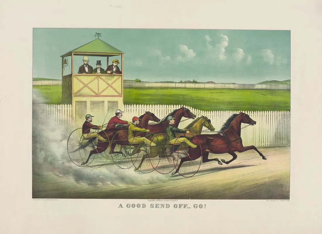 A Good Send Off Go Wall Art by John Cameron - High-Resolution Digital Print