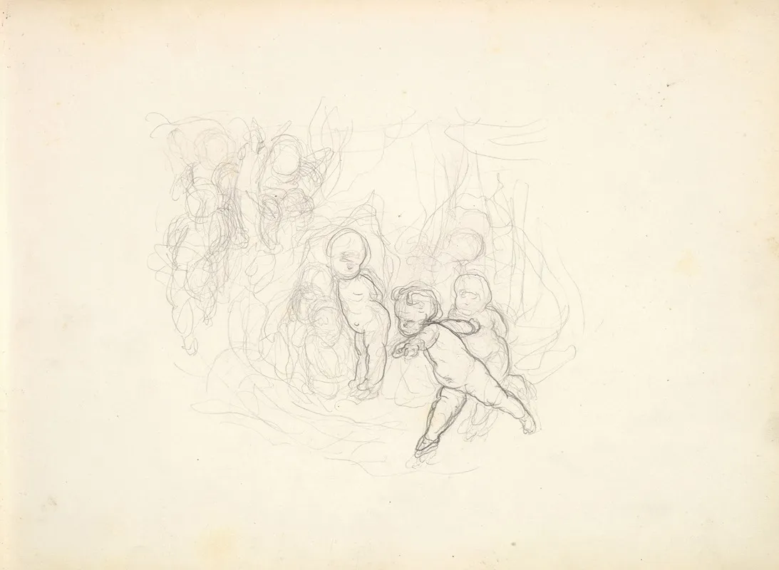 A Group Of Children