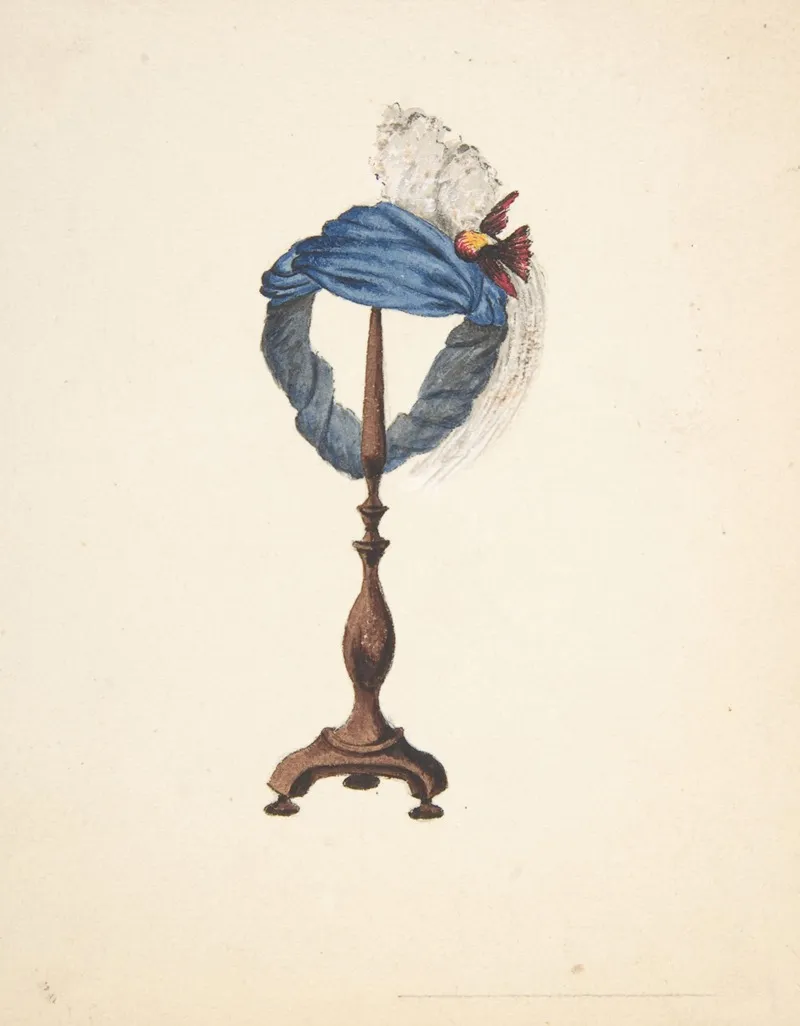 A Hat On A Stand 2 Wall Art by Auguste Félix - High-Resolution Digital Print