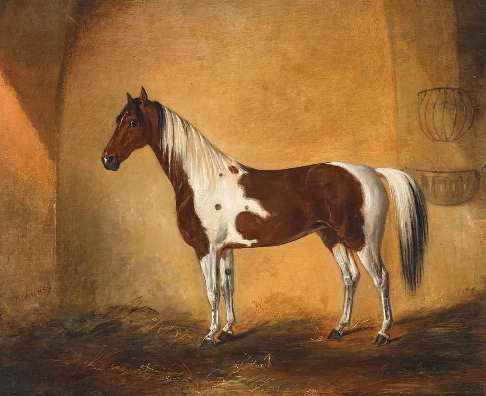 A Horse In A Stable 2