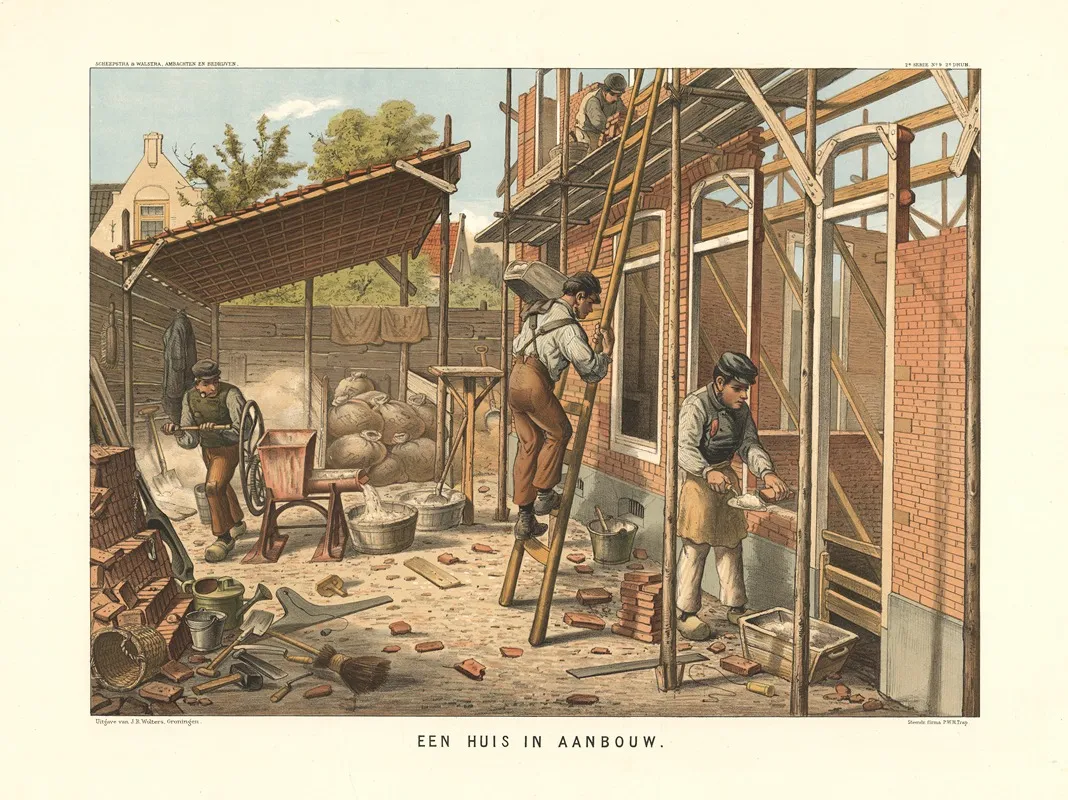 A House Under Construction