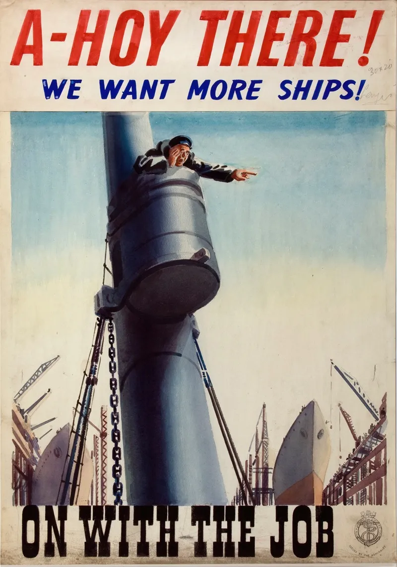 A Hoy There We Want More Ships On With The Job Wall Art by Anonymous - High-Resolution Digital Print