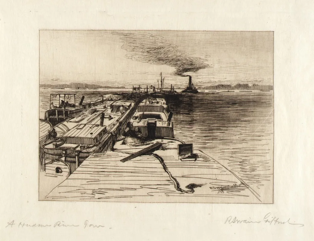 A Hudson River Tow