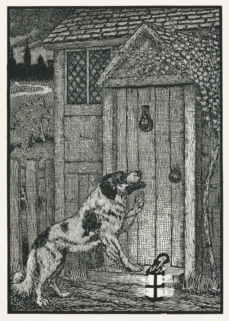 A Hundred Anecdotes Of Animals Pl 003 Wall Art by Percy J. Billinghurst - High-Resolution Digital Print