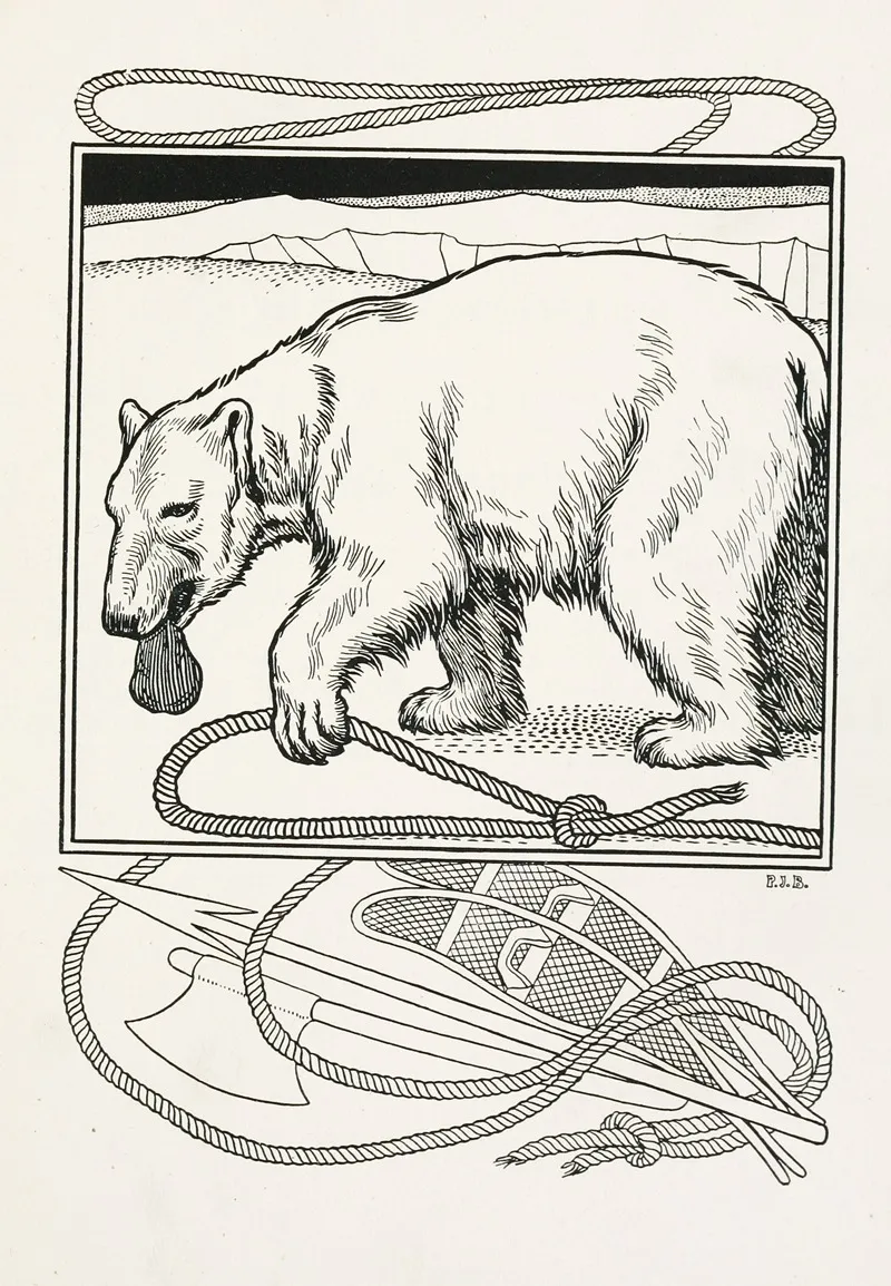 A Hundred Anecdotes Of Animals Pl 007 Wall Art by Percy J. Billinghurst - High-Resolution Digital Print