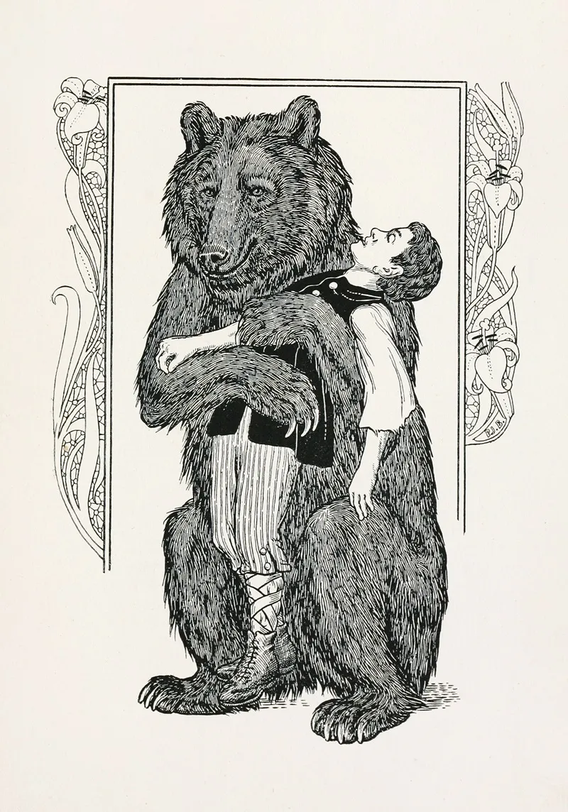 A Hundred Anecdotes Of Animals Pl 025 Wall Art by Percy J. Billinghurst - High-Resolution Digital Print