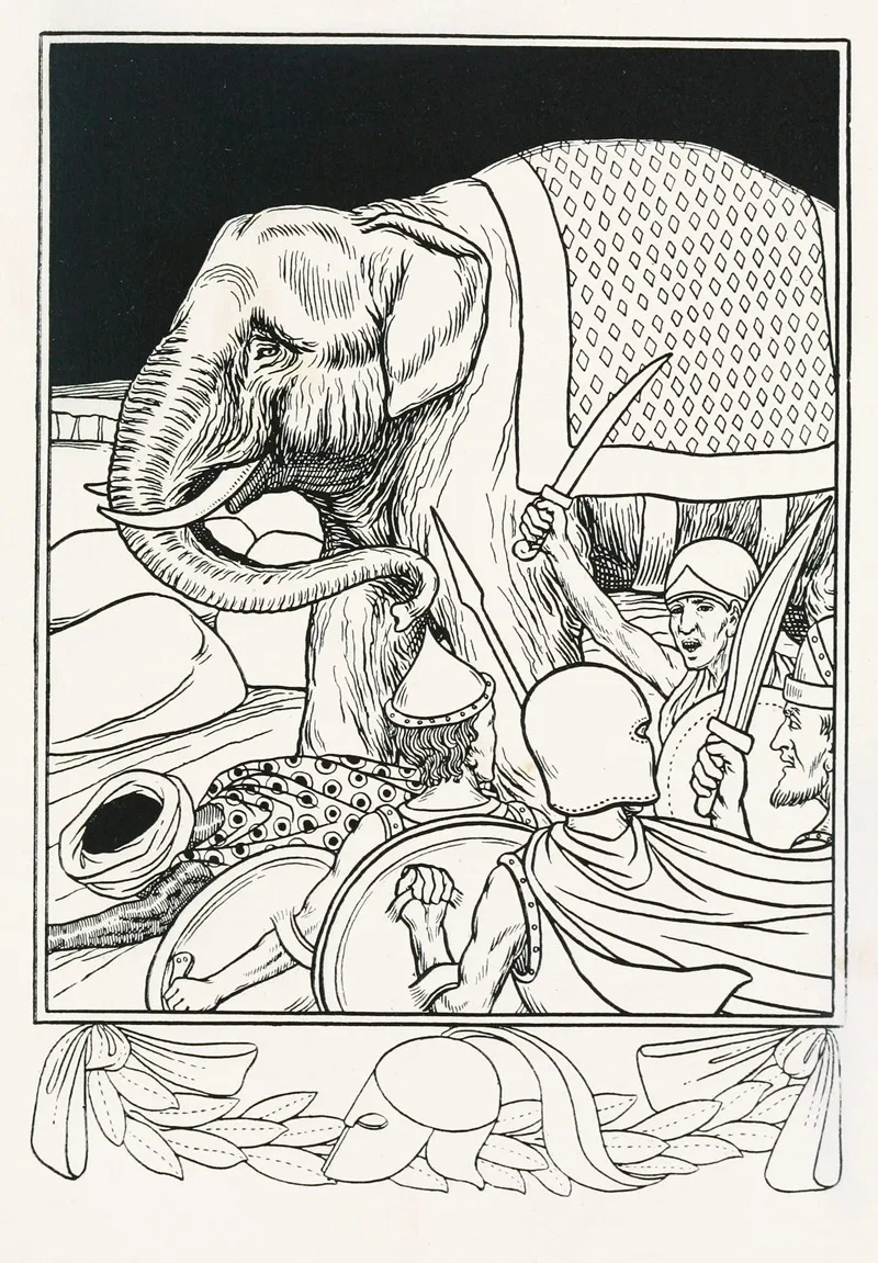 A Hundred Anecdotes Of Animals Pl 030 Wall Art by Percy J. Billinghurst - High-Resolution Digital Print