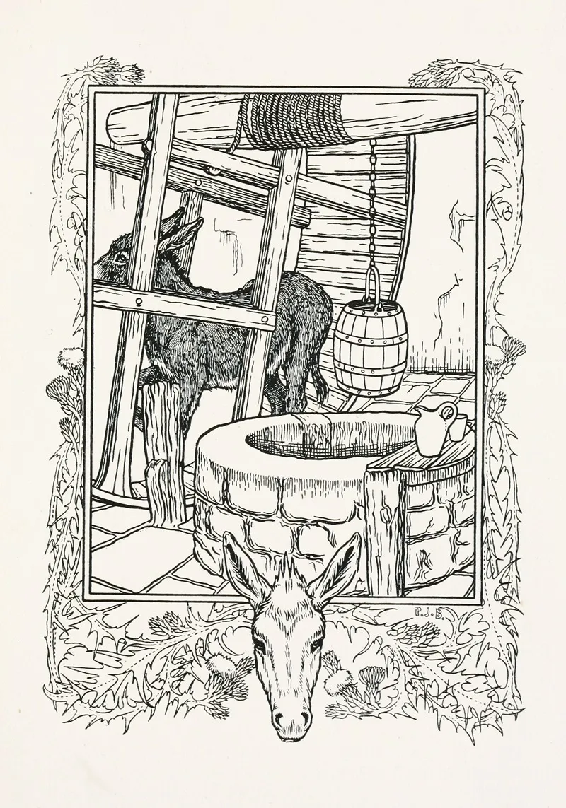 A Hundred Anecdotes Of Animals Pl 031 Wall Art by Percy J. Billinghurst - High-Resolution Digital Print