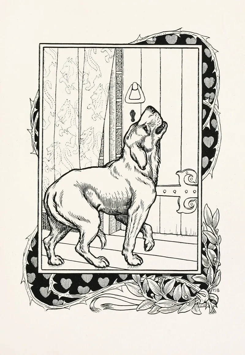 A Hundred Anecdotes Of Animals Pl 035 Wall Art by Percy J. Billinghurst - High-Resolution Digital Print