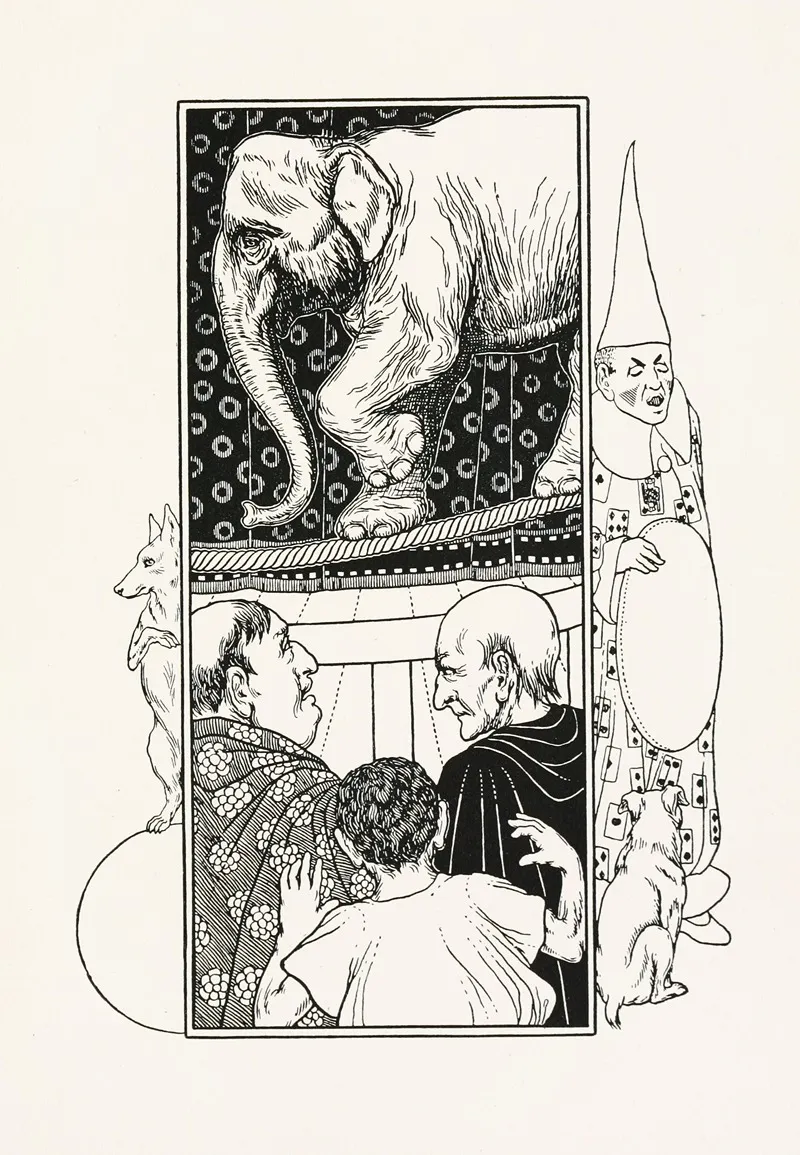 A Hundred Anecdotes Of Animals Pl 036 Wall Art by Percy J. Billinghurst - High-Resolution Digital Print