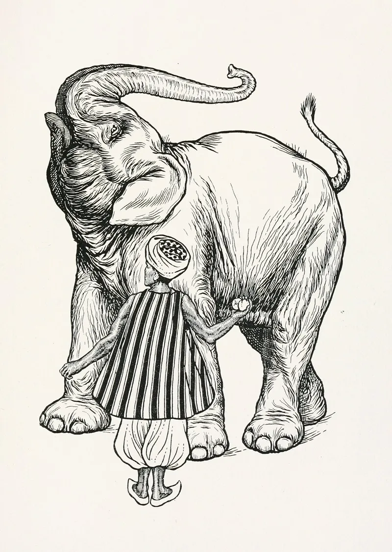A Hundred Anecdotes Of Animals Pl 040 Wall Art by Percy J. Billinghurst - High-Resolution Digital Print