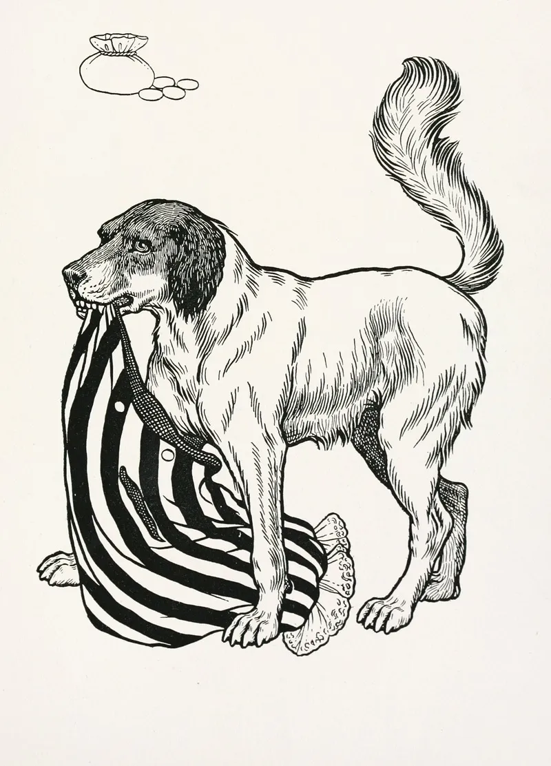 A Hundred Anecdotes Of Animals Pl 054 Wall Art by Percy J. Billinghurst - High-Resolution Digital Print