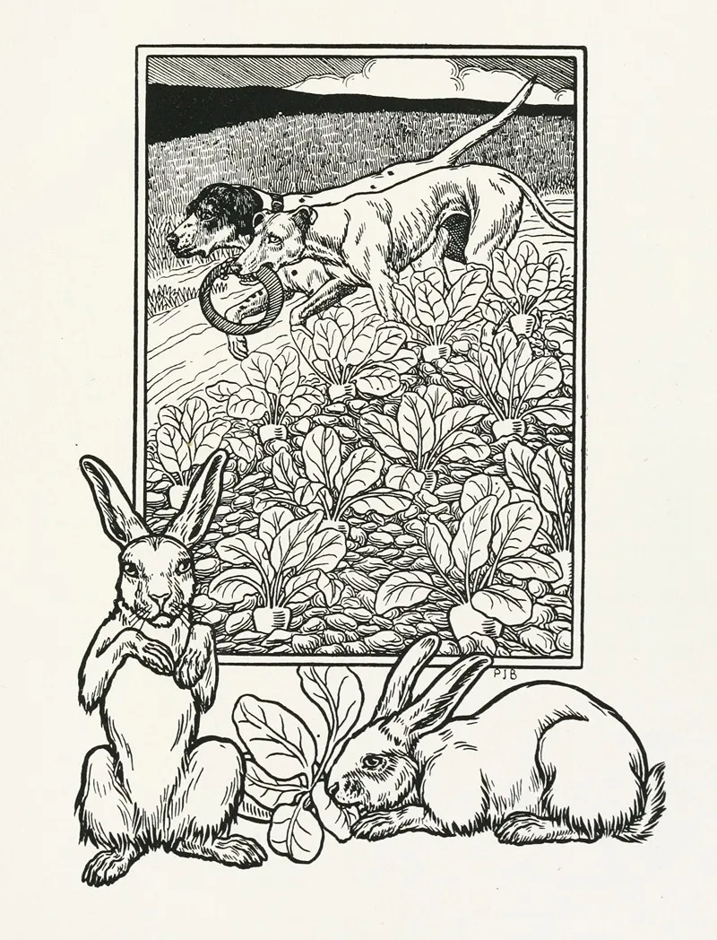 A Hundred Anecdotes Of Animals Pl 056 Wall Art by Percy J. Billinghurst - High-Resolution Digital Print