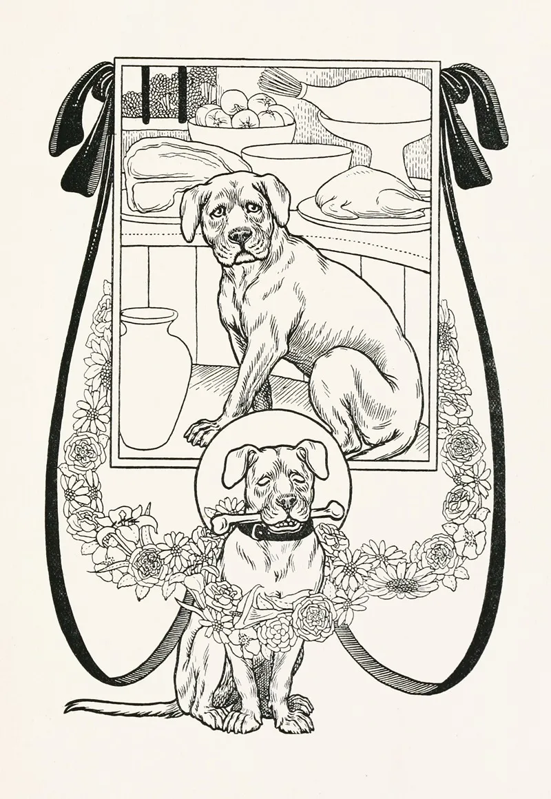 A Hundred Anecdotes Of Animals Pl 078 Wall Art by Percy J. Billinghurst - High-Resolution Digital Print