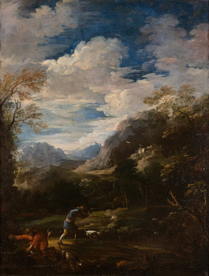 A Hunt Wall Art by Antonio Maria Marini - High-Resolution Digital Print