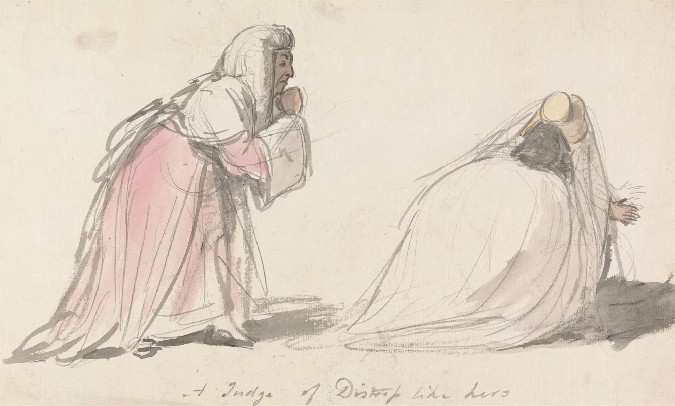 A Judge Of Distress Like Hers Wall Art by Nathaniel Dance Holland - High-Resolution Digital Print