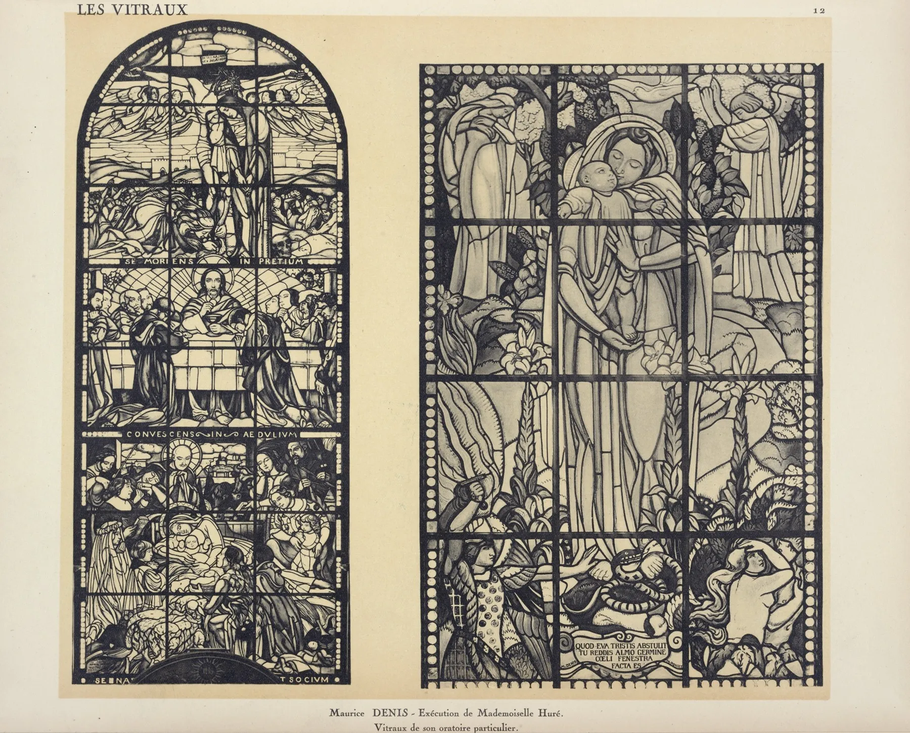 A La Chapelle Du Prieure Saint Germain En Laye Wall Art by Jacques Gruber - High-Resolution Digital Print
