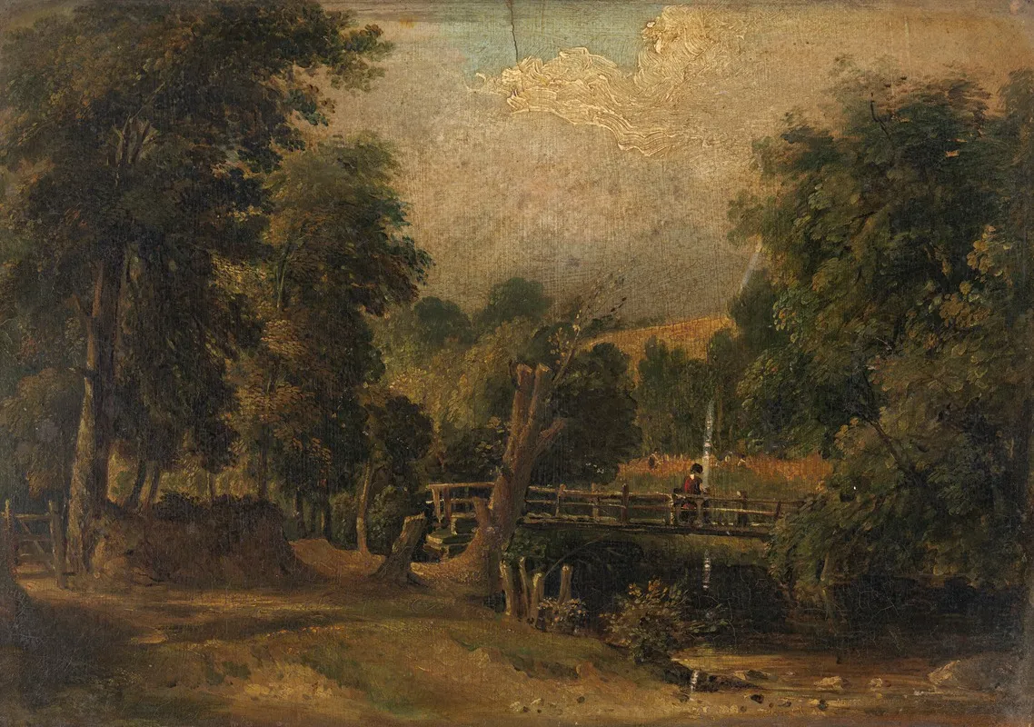 A Landscape 11 Wall Art by William Brocas - High-Resolution Digital Print