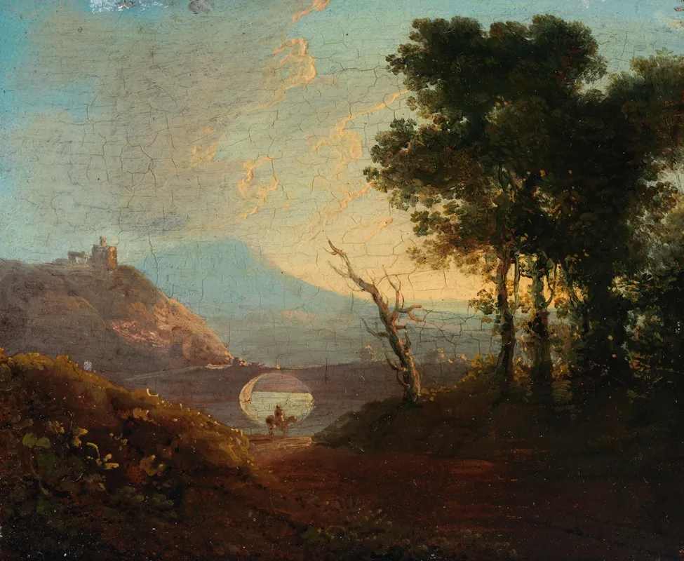 A Landscape 7 Wall Art by James Arthur O'Connor - High-Resolution Digital Print
