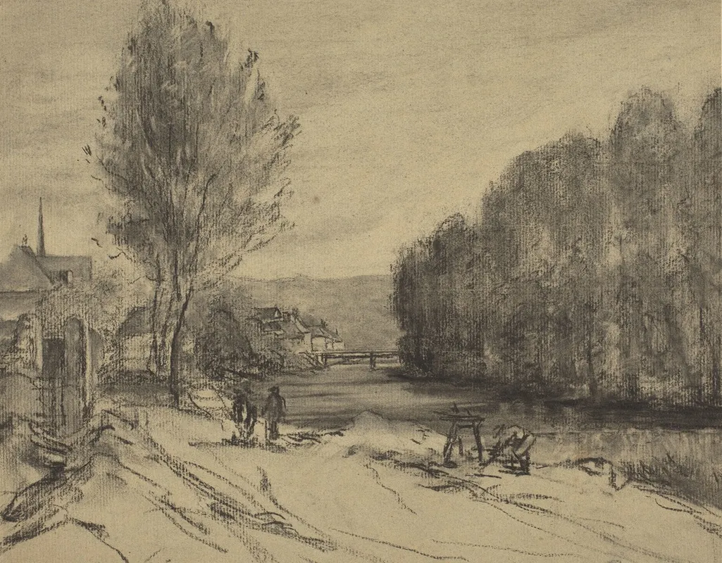 A Landscape With A River