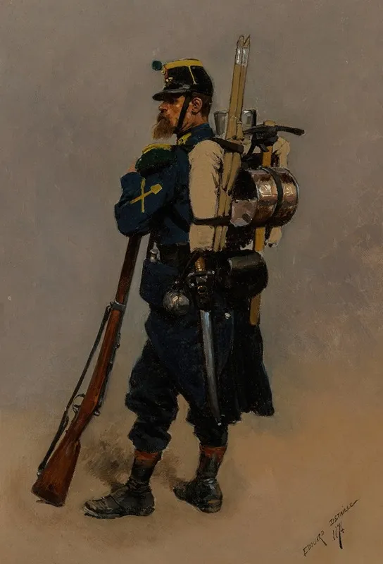A Line Engineer From The Franco Prussian War