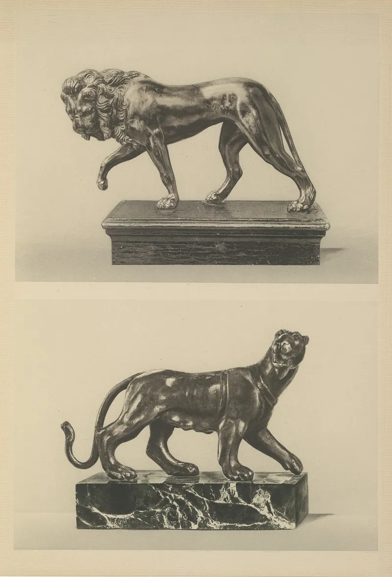 A Lion A Lioness Italian First Half Of Xvi Century