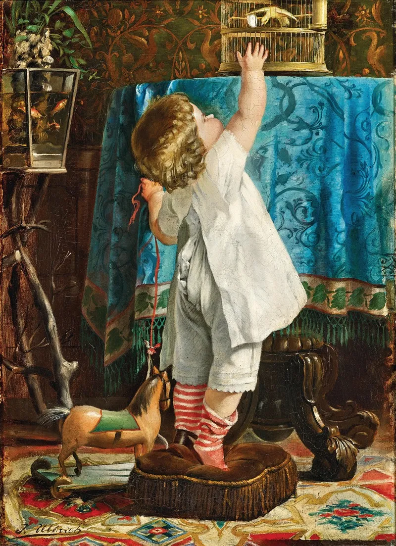 A Little Friend 2 Wall Art by Josef Ullrich - High-Resolution Digital Print