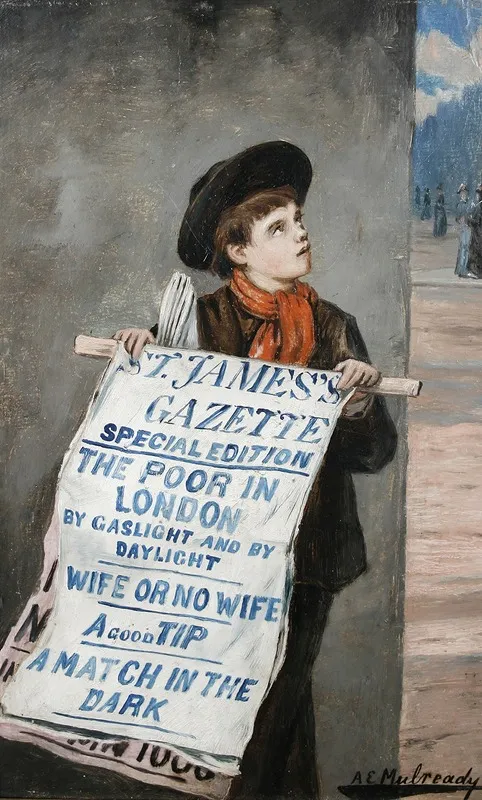 A London Newsboy 2