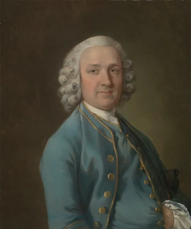 A Man Called Mr Wood The Dancing Master Wall Art by Thomas Gainsborough - High-Resolution Digital Print