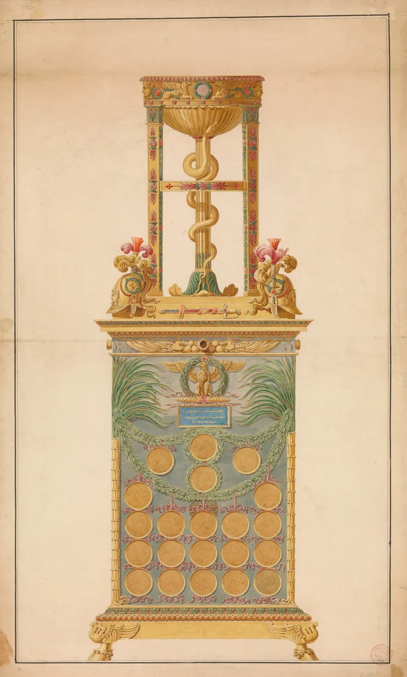 A Medal Cabinet For Napoleon
