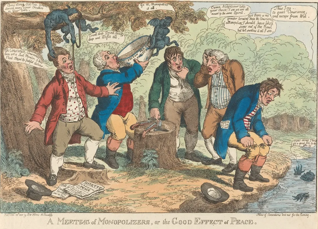 A Meeting Of Monopolizers Or The Good Effect Of Peace 2