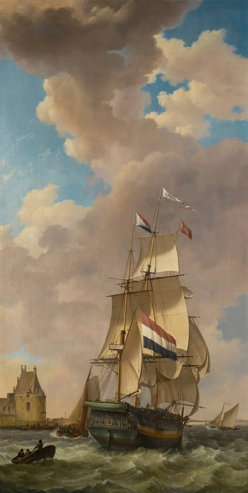 A Merchantman Off Veere