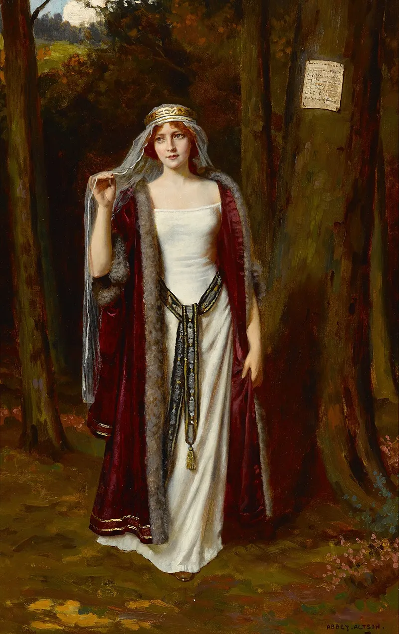 A Message For Her Lover Wall Art by Abbey Altson - High-Resolution Digital Print