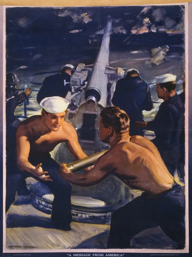 A Message From America Wall Art by Howard Crosby Renwick - High-Resolution Digital Print