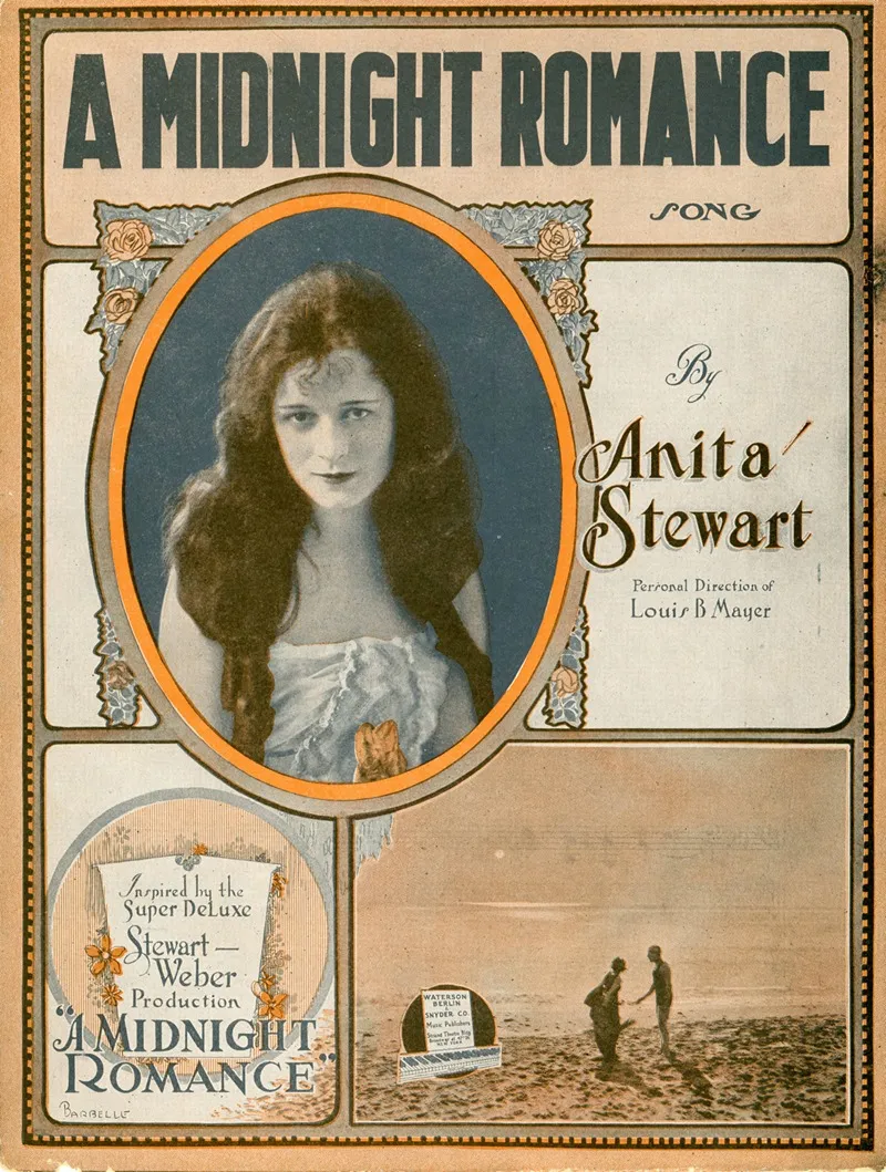 A Midnight Romance Lonely Mary Wall Art by Albert Wilfred Barbelle - High-Resolution Digital Print